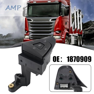 ⚡NEW 8⚡SteeringWheel Switch 1870909 5 Pins ABS Plastic Black Switch Menus Durable