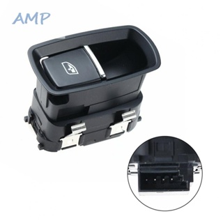 ⚡NEW 8⚡Single Switch ABS Black Car Accessories High-strength 1 Pcs 7PP959855C