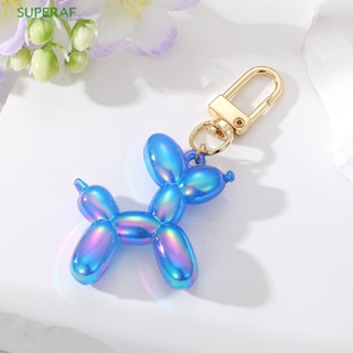 Superaf 1 ชิ้น คาวาอี้ การ์ตูนสัตว์ คู่ พวงกุญแจ สําหรับผู้หญิง ผู้ชาย สีสัน น่ารัก กระเป๋าสัตว์เลี้ยง รถ ที่ใส่ Airpods กล่องเครื่องประดับ ขายดี