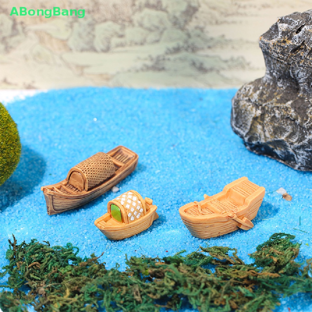 abongbang-โมเดลฟิกเกอร์เรซิ่น-รูปเรือ-ปลาจิ๋ว-สไตล์เรโทร-สําหรับตกแต่งบ้าน-สวนขวด