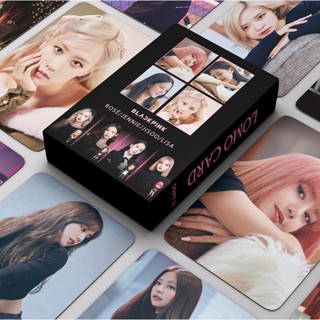 โปสการ์ดอัลบั้มรูปภาพ Kpop BLACKPINK BPTG LOMO จํานวน 55 ชิ้น ต่อกล่อง