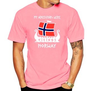 AABเสื้อยืดผ้าฝ้ายพรีเมี่ยม เสื้อยืด ผ้าฝ้าย พิมพ์ลาย Ancestors Vikings Norway สไตล์คลาสิก เรียบง่าย สําหรับผู้ชาย 2022