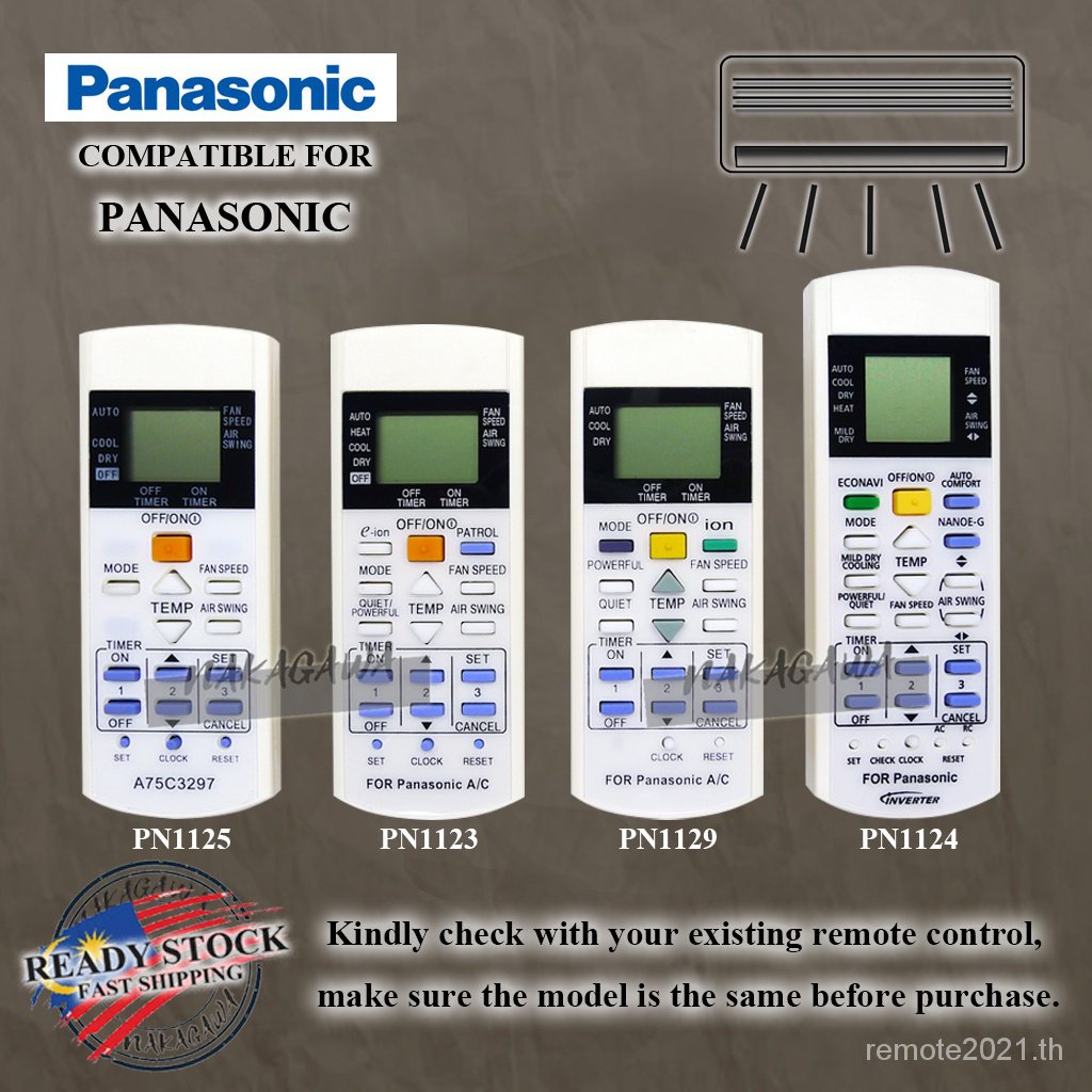 Telecomando Lekong Ac Per PANASONIC CWA75C2712