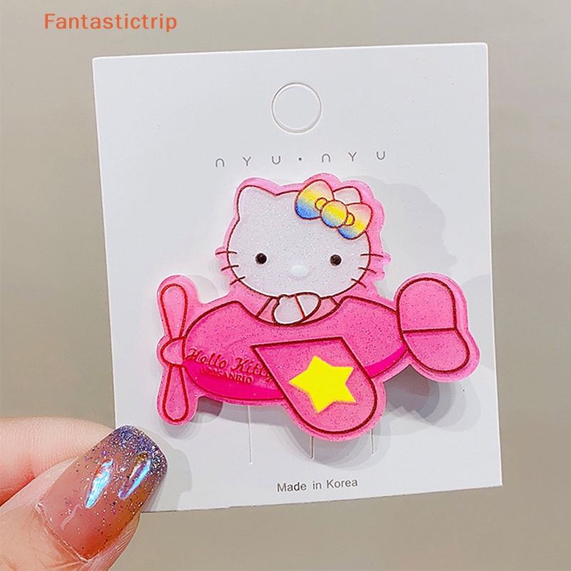 fantastictrip-kawaii-kuromi-cinnamoroll-mymelody-pom-pom-purin-glow-tiara-bangs-กิ๊บติดผมน่ารัก-คู่รัก-ของขวัญ-เครื่องประดับผม-แฟชั่น