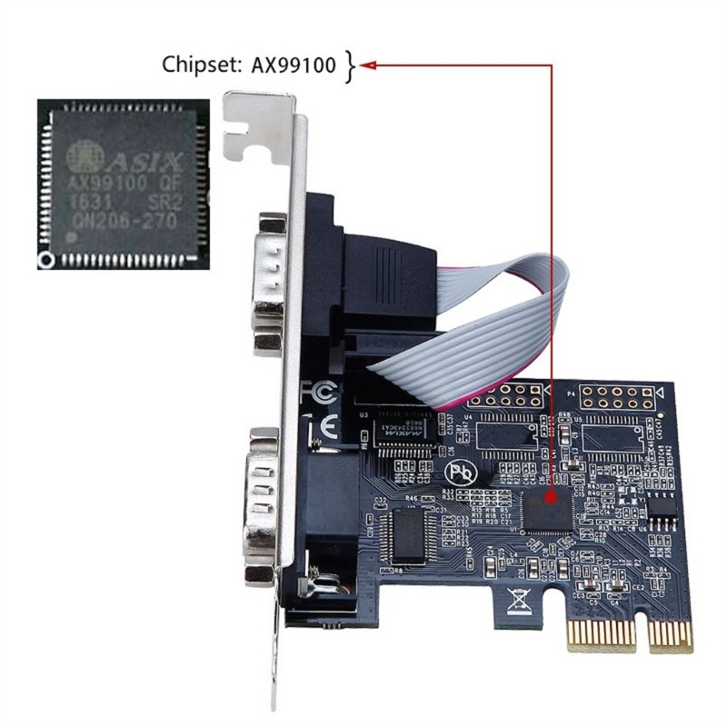 อะแดปเตอร์แปลงการ์ดขยาย-bt-pci-express-rs232-serial-port-com-amp-db25-สําหรับเครื่องพิมพ์