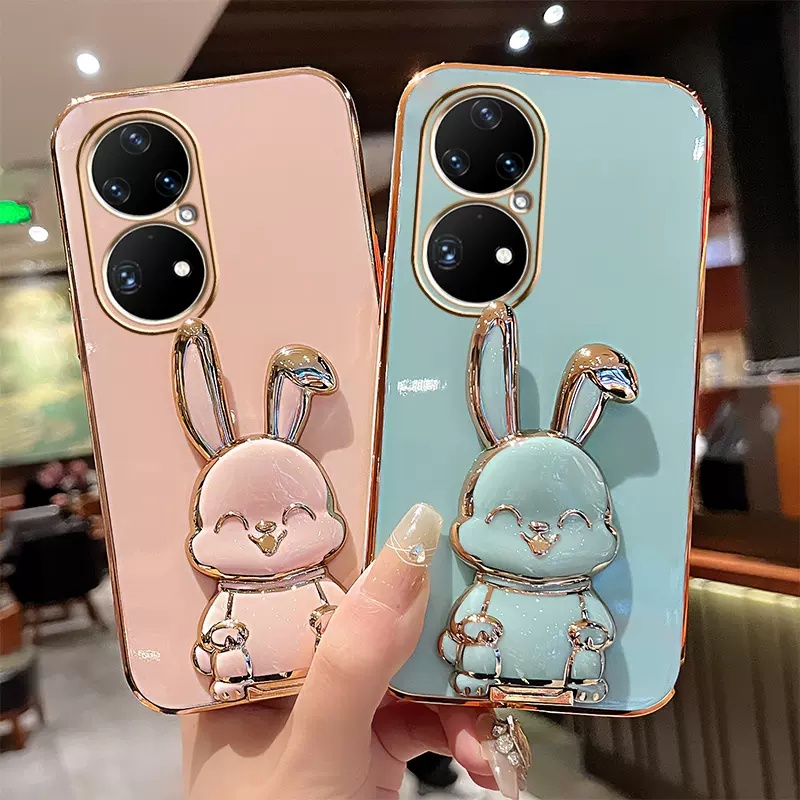 เคสซิลิโคน-tpu-ลายกระต่ายน่ารัก-3d-สําหรับ-huawei-p60-pro-huawei-p60-huawei-p40-lite-p50-p60-pro-plus