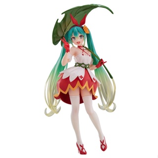 โมเดลฟิกเกอร์ Pvc อนิเมะ Hatsune Miku Thumbelina Vocaloid Wonderland ของเล่นสําหรับเด็ก