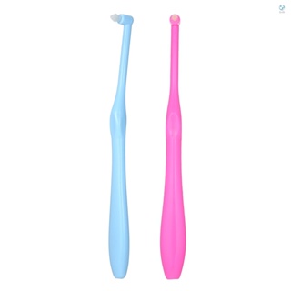 Flyhigh 2PCS Orthodontic Braces Cleaning  Floss Cleaning Brush Interdental Brush Soft Bristles Cusp Tooth-floss Oral Care Tools