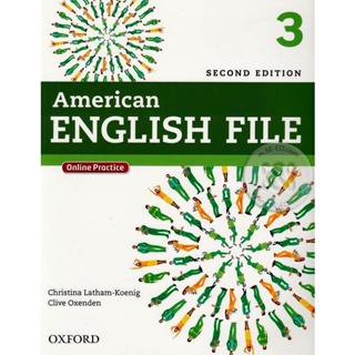 Bundanjai (หนังสือ) American English File 2nd ED 3 : Students Book +Online Practice (P)