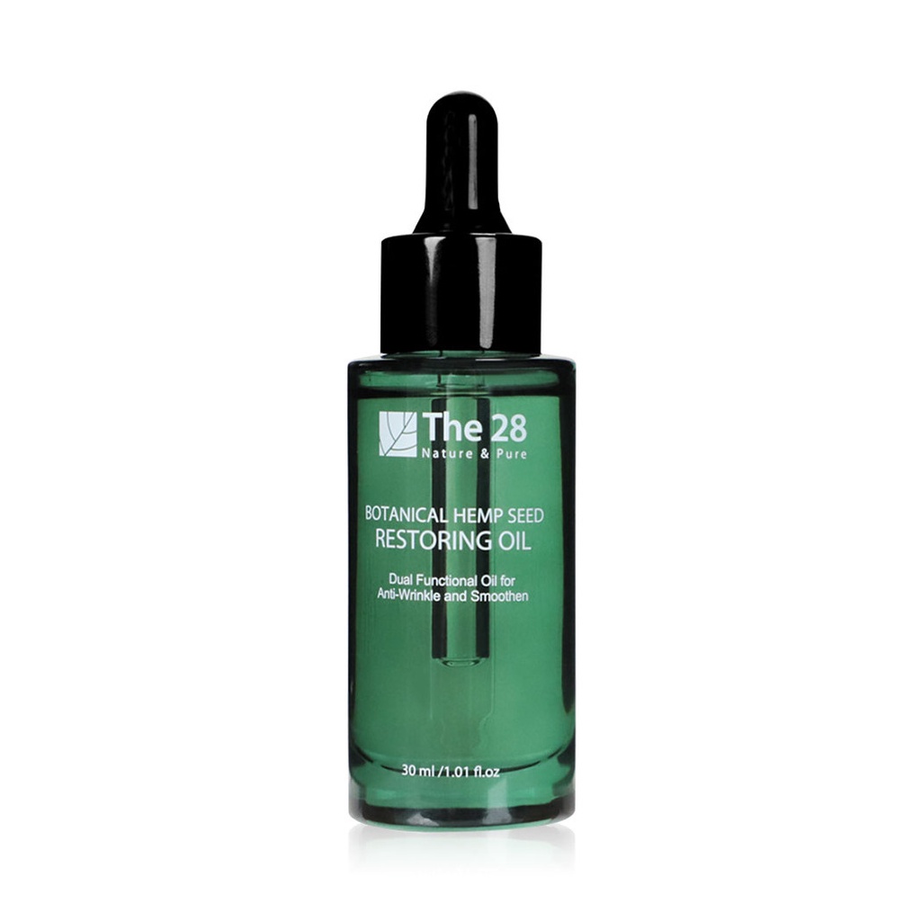 the28-botanical-hemp-seed-restoring-oil-30ml-เดอะ28-ออยล์บำรุงผิวเนื้อบางเบา