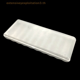&amp; Hg &amp; กล่องพลาสติกใส สีขาว 10 ช่อง สําหรับจัดเก็บ AA