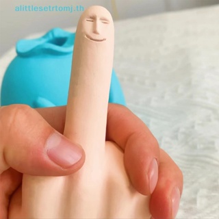 ของเล่นฟิกเกอร์ Alittlese Smiling Middle Finger Up เครื่องประดับ สําหรับตกแต่งโต๊ะ TH