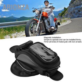 ARIONZA Universal Magnetic Tank Bag หน้าจอสัมผัสกันน้ำที่วางโทรศัพท์ GPS สำหรับขี่รถจักรยานยนต์