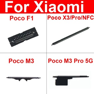 ตาข่ายลําโพง ป้องกันฝุ่น สําหรับ Xiaomi Poco X3 Pro X3 NFC M3 F1 M3 Pro 5G 5-30 ชิ้น