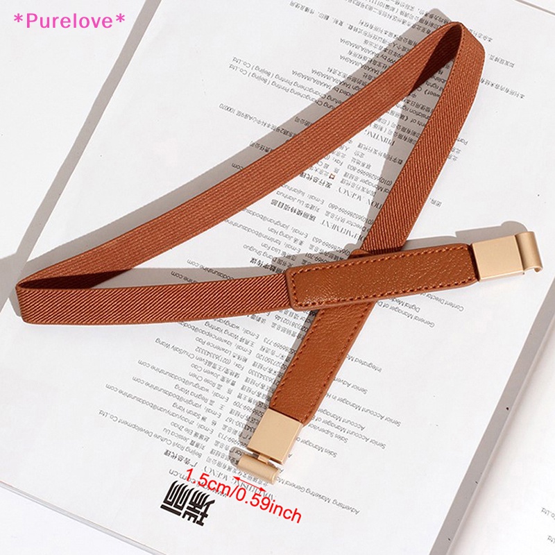 purelove-gt-เข็มขัดหนัง-หัวเข็มขัดสีทอง-ยืดหยุ่น-เข้ากับทุกการแต่งกาย-แฟชั่นสําหรับผู้หญิง