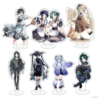 Bs1 โมเดลฟิกเกอร์อนิเมะ Genshin Impact Xiao Ganyu Wanderer Standee สําหรับตกแต่งบ้าน