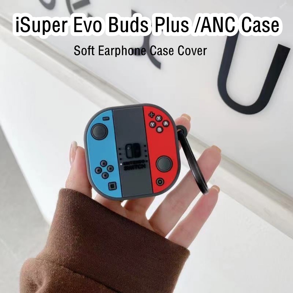 พร้อมส่ง-เคสหูฟัง-แบบนิ่ม-ลายการ์ตูน-สําหรับ-isuper-evo-buds-plus-isuper-evo-buds-pius-anc