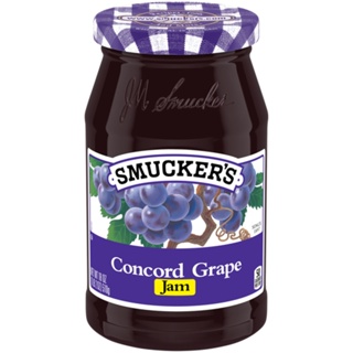 Smuckers Grape Jam สมัคเกอร์แยมองุ่น 340 g.. (05-8187)