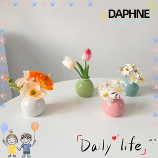 Daphne แจกันดอกไม้ไฮโดรโปนิกส์ แบบตั้งโต๊ะ สีสันสดใส