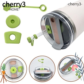 Cherry3 จุกซิลิโคน กันหก อุปกรณ์เสริม สําหรับถ้วยน้ํา Stanley 2.0 6 ชิ้น
