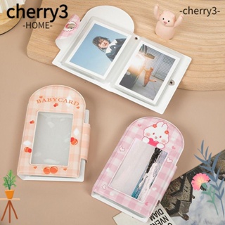 Cherry3 อัลบั้มโพลารอยด์น่ารัก ขนาดเล็ก สําหรับใส่บัตร