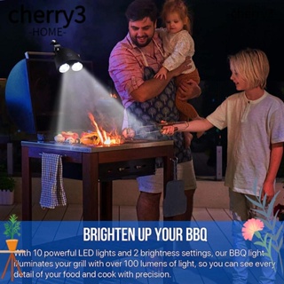 Cherry3 โคมไฟย่างบาร์บีคิว แคลมป์ตัว C สว่าง อุปกรณ์เสริม สําหรับตั้งแคมป์ กลางแจ้ง