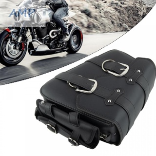 ⚡NEW 8⚡Bag For Harley Sportster XL 883 1200 48 72 PU Left Saddlebag W/ side storage New