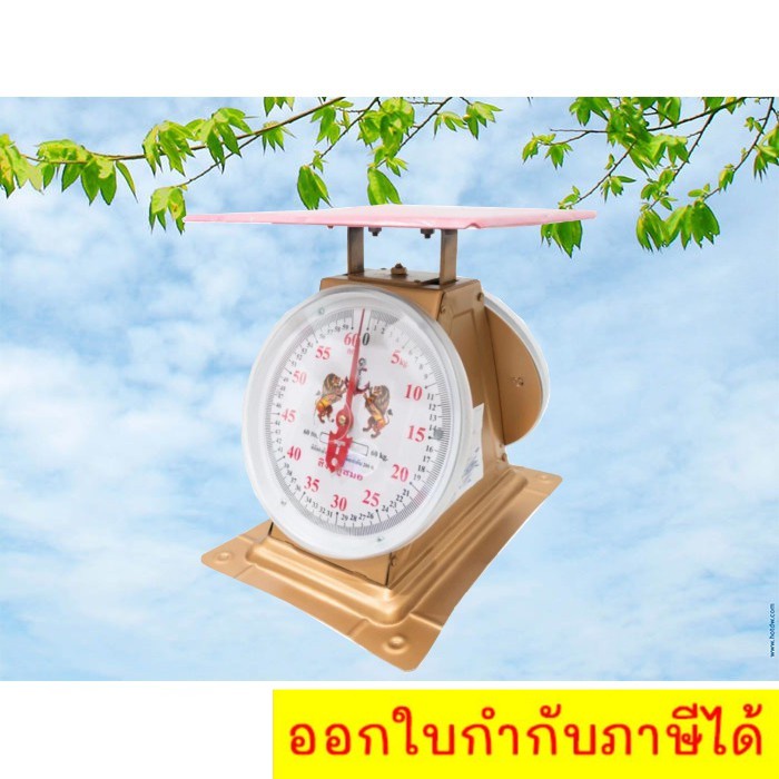 ไม่ผิดหวัง-ตาชั่ง-อย่างดี-60-กิโล-มีใบรับรองมาตราฐาน-ชั่ง-ตวง-วัด