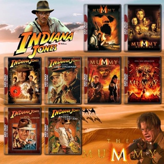 Blu-ray Indiana Jones ภาค 1-4 + Mummy ภาค 1-4 Bluray Master เสียงไทย (เสียง ไทย/อังกฤษ | ซับ ไทย/อังกฤษ) Blu-ray