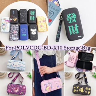 【ส่วนลด】กระเป๋าเก็บหูฟัง ลายการ์ตูนกระต่ายเมโลดี้ แบบพกพา สําหรับ POLVCDG BD-X10 POLVCDG BD-X10