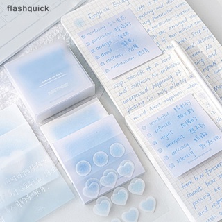 Flashquick แผ่นกระดาษโน้ต ไล่โทนสี น่ารัก 112 แผ่น/กล่อง