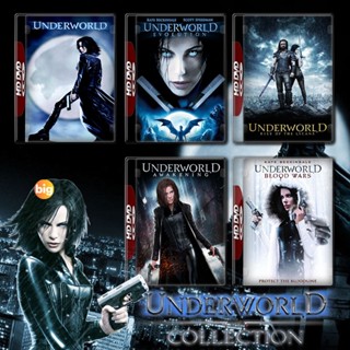 แผ่น Bluray หนังใหม่ Underworld 1-5 (2003-2017) มหาสงครามล้างพันธุ์อสูร 1-5 Bluray Master เสียงไทย (เสียง ไทย/อังกฤษ | ซ