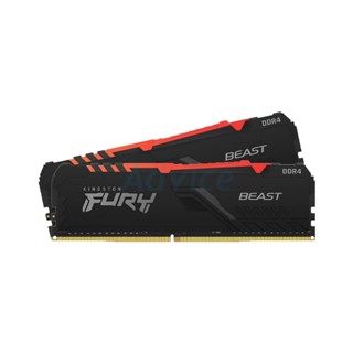 RAM DDR4(3600) 16GB (8GBX2) KINGSTON FURY BEAST RGB (KF436C17BBAK2/16)