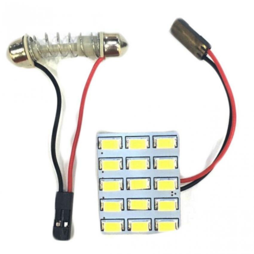 หลอด SMD 20 เม็ด ส่องแผนที่และส่องสัมภาระในรถ แสงสีขาว 1 อัน(WHITE ...