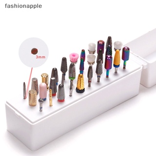 [fashionapple] กล่องเคส 30 หลุม สําหรับใส่ดอกสว่าน ตกแต่งเล็บ