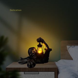 [Delication] โคมไฟ LED รูปปั้นผีดิบ สําหรับปาร์ตี้ฮาโลวีน