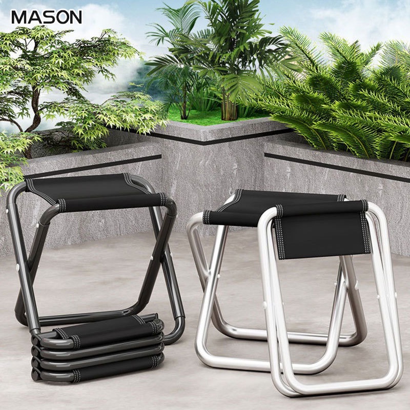 mason-เก้าอี้พับแบบพกพากลางแจ้งสตูลตกปลากลางแจ้งสตูลตั้งแคมป์ท่องเที่ยว