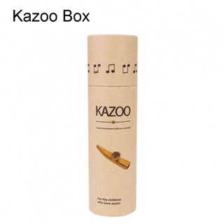 New Arrival~Lightweight Carton Kazoo Box Storage Holder for Instrument Parts Portable Design