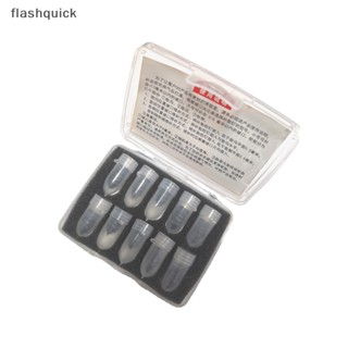 Flashquick สกรูยางซ่อมยางรถจักรยานยนต์ไฟฟ้า 10 ชิ้น