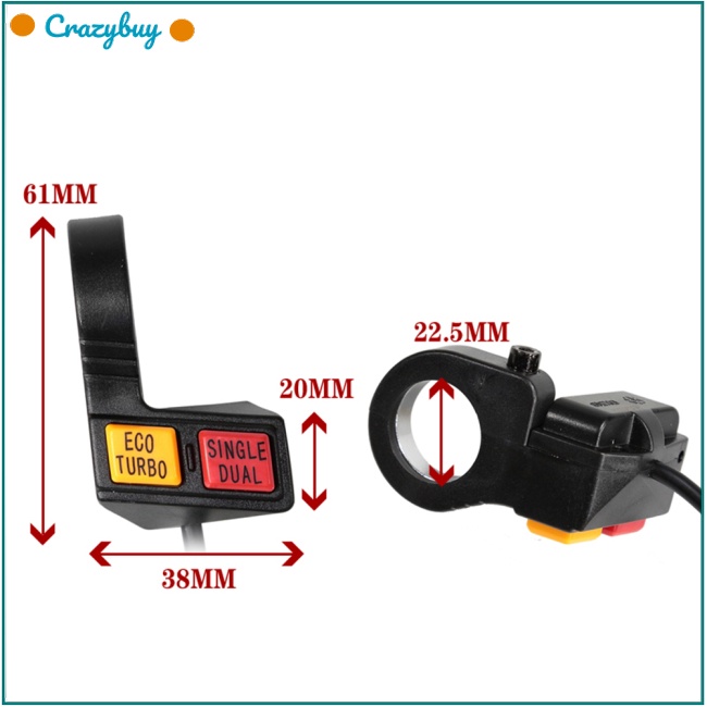 cr-2-in-1-อะไหล่สวิตช์แปลงความเร็วสูงต่ํา-อเนกประสงค์-สําหรับรถจักรยานไฟฟ้า