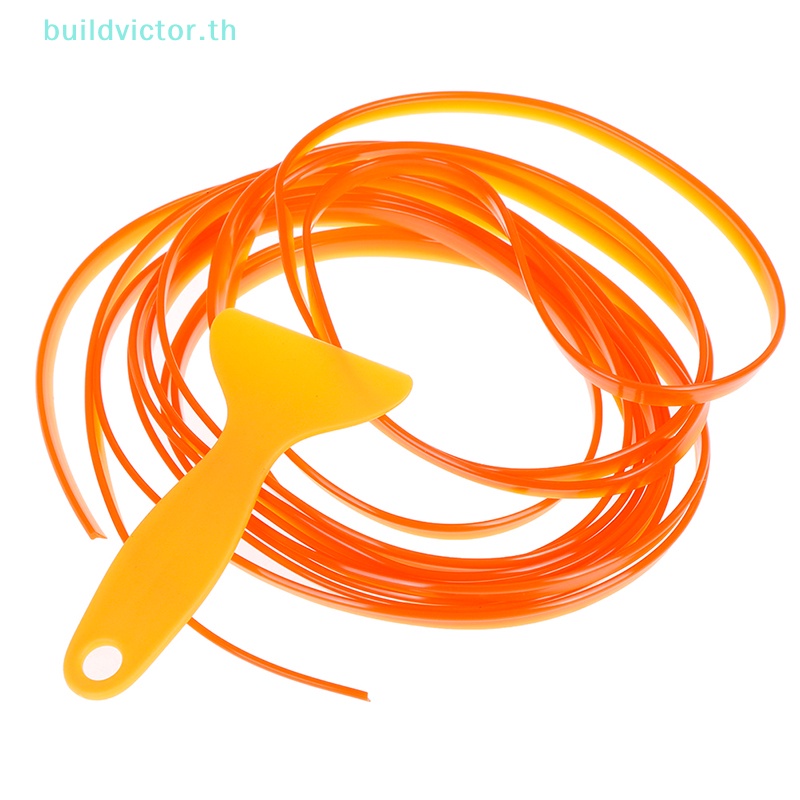 buildvictor-ชุดอุปกรณ์ตกแต่งภายในรถยนต์-สีส้ม-5-เมตร