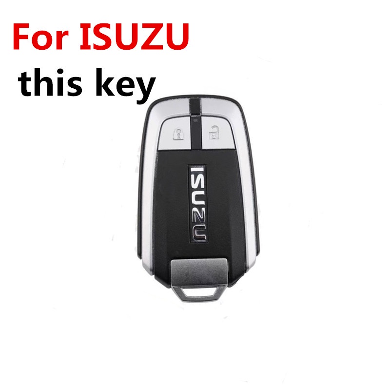 isuzu-เคสกุญแจรีโมตรถยนต์-แบบหนัง-อุปกรณ์เสริม-สําหรับ-isuzu-d-max-mux-truck-dmax-2015-2016-2017-2018-2019-2020