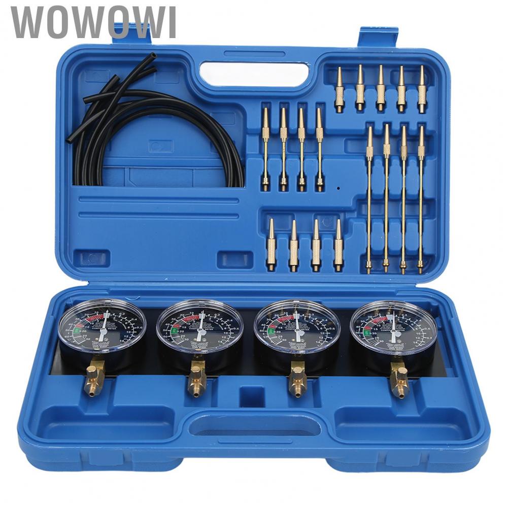 Wowowi Motorcycle Carb Synchronizer Tool Carb Balancer Gauge Fast