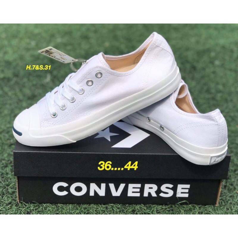 รองเท้าผ้าใบ-converse-x-สีขาวล้วนเมดอินอินโด