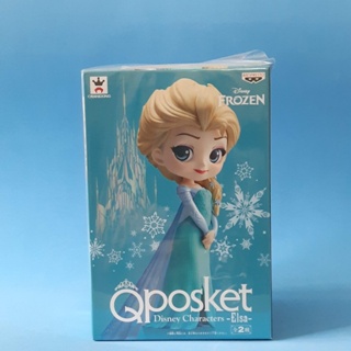 Qposket Disney Characters Frozen Elsa 👸 โมเดลเจ้าหญิงดิสนีย์เอลซ่า สีเข้ม A