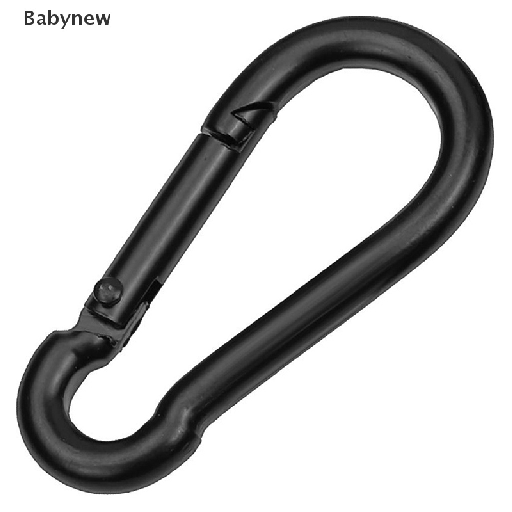 lt-babynew-gt-คลิปตะขอพวงกุญแจโลหะ-d-carabiner-สําหรับทําเครื่องประดับ-พวงกุญแจ-diy-ขายส่ง