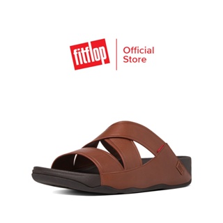 สินค้า FITFLOP CHI รองเท้าแตะแบบสวมผู้ชาย รุ่น B08-277 สี Dark Tan