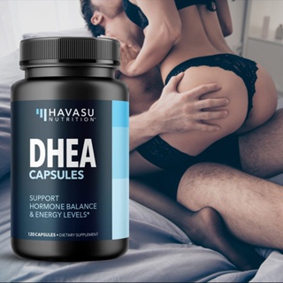 Havasu Nutrition DHEA 50 มก., สูตรเพื่อส่งเสริมความอ่อนเยาว์, ปรับสมดุลระดับฮอร์โมนและสนับสนุนกล้ามเนื้อติดมัน