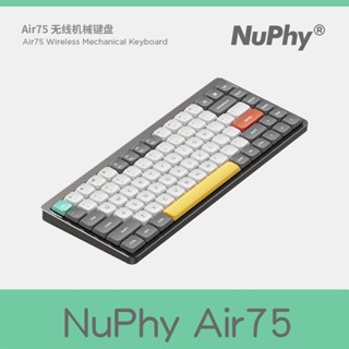 Nuphy Air 75 คีย์บอร์ดไร้สาย บลูทูธ 5.0 75% Air75 2.4g