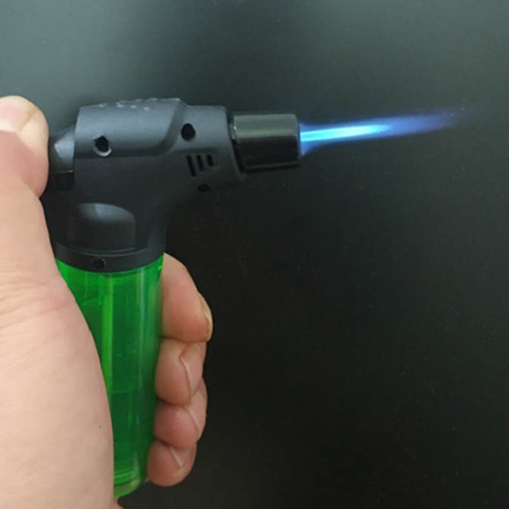 หัวพ่นไฟ-ไฟฟู่กันลม-สำหรับ-bbq-แคมป์ปิ้ง-ไฟแช็คแก๊ส-เติมแก๊สได้-spray-gun-lighter